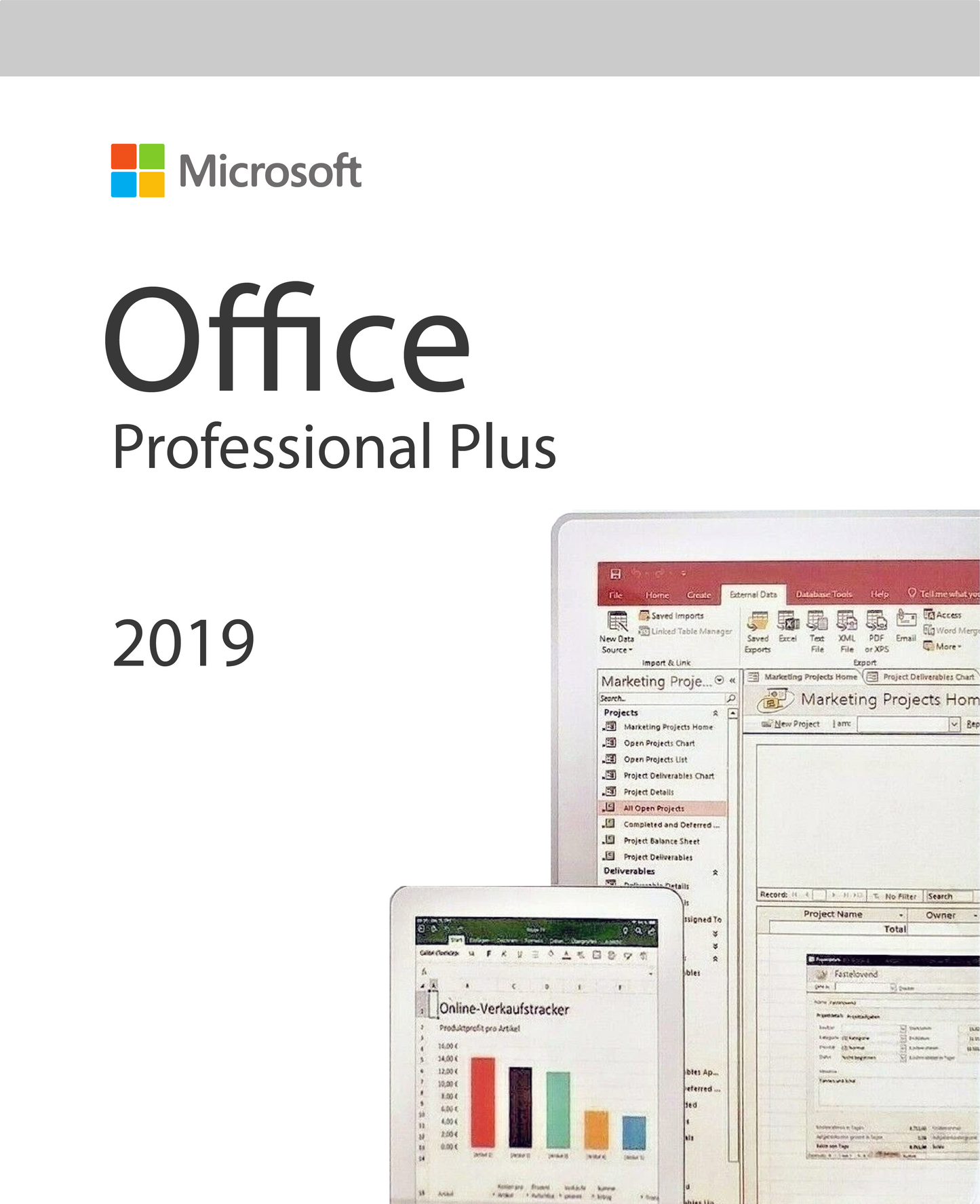 Microsoft Office 2019 Professional Plus - Licencia digital (clave)