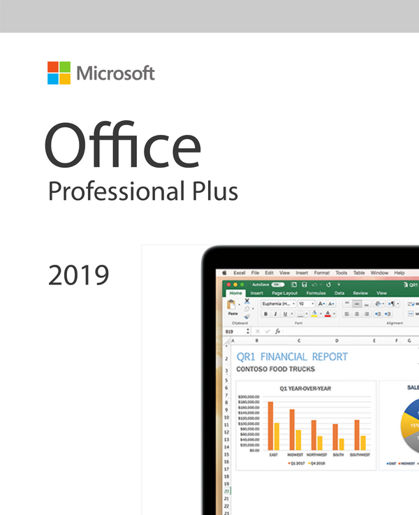 Microsoft Office 2019 Professional Plus - Licencia Digital (Key)