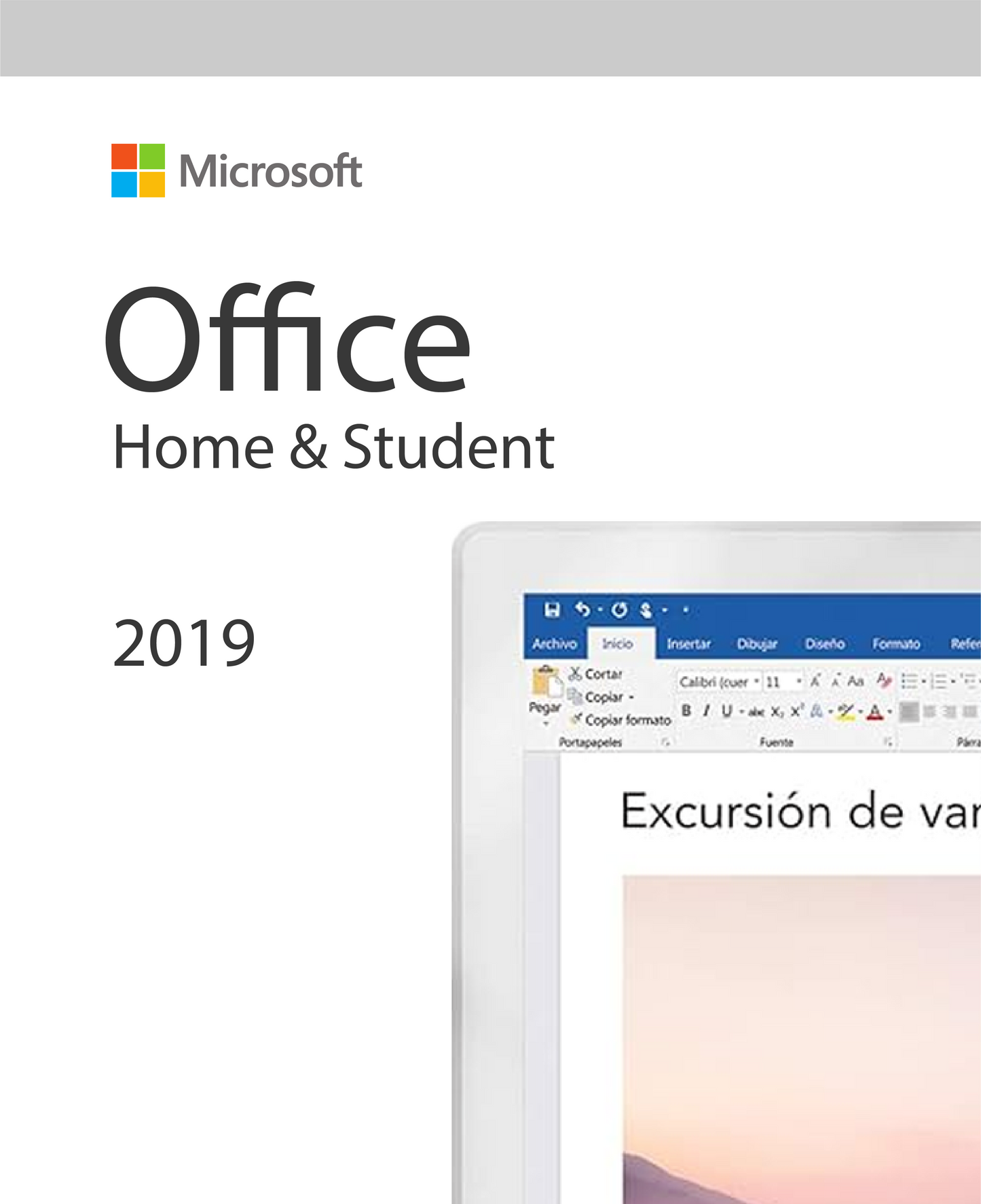 Microsoft Office 2019 Home & Student - Licencia Digital