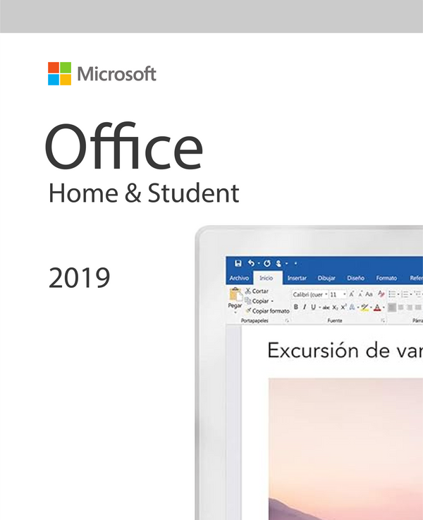 Microsoft Office 2019 Home & Student - Licencia Digital