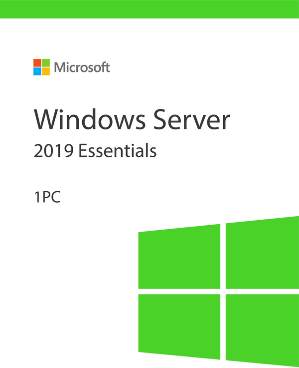 Microsoft Windows Server 2019 Essentials - Licencia digital